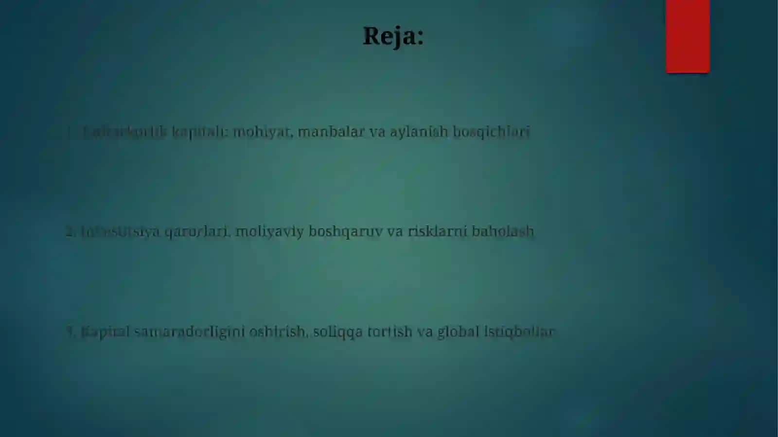 Tadbirkorlikkapitalivauningaylanishi 2