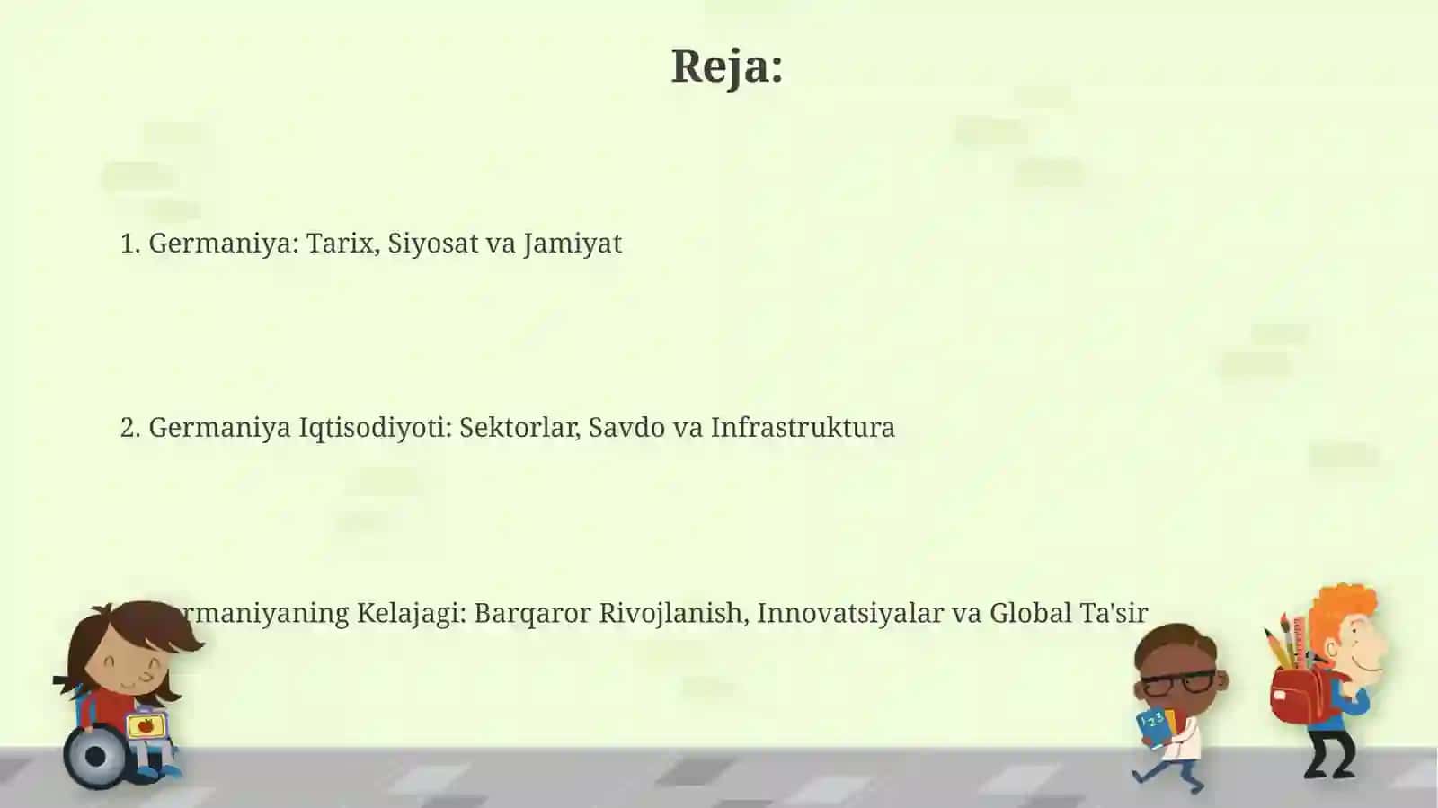 Germaniya hayoti va iqtisodiyoti 2