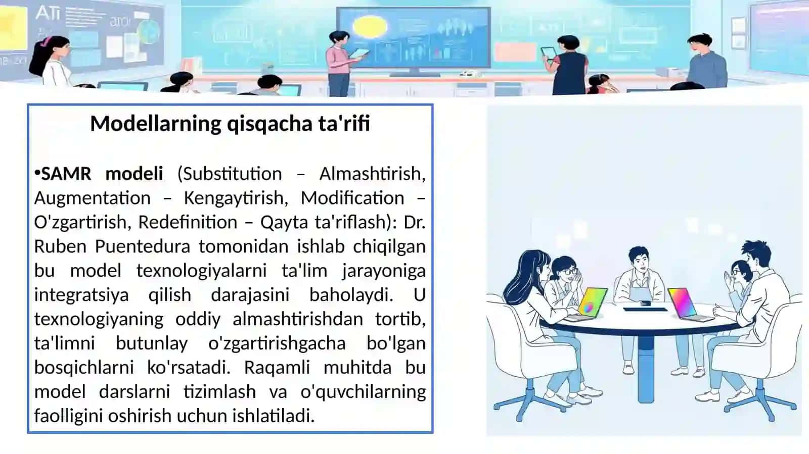 Raqamli muhitda SAMR va TPACK pedagogik modellari: taqqoslash va holatlar 2