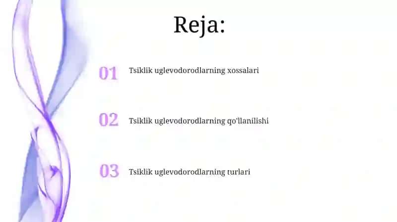 Siklik uglevodorodlar 2