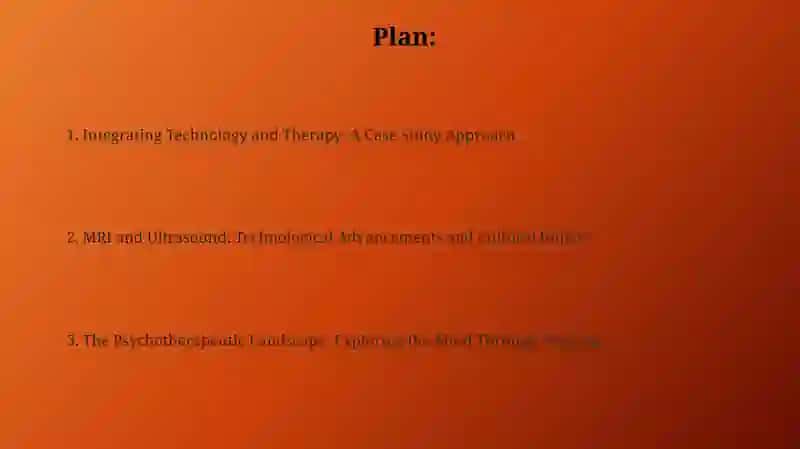 MRI and Ultrasound.Culture project.Psychotherapy 2