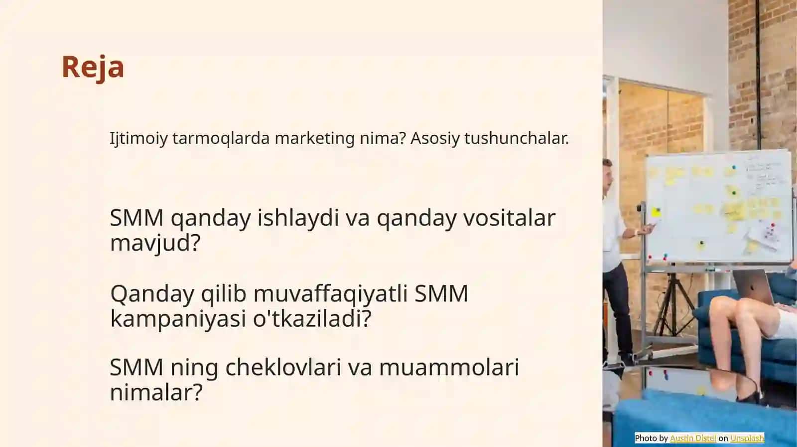 Ijtimoiy tarmoqlarda marketing (SMM) 2
