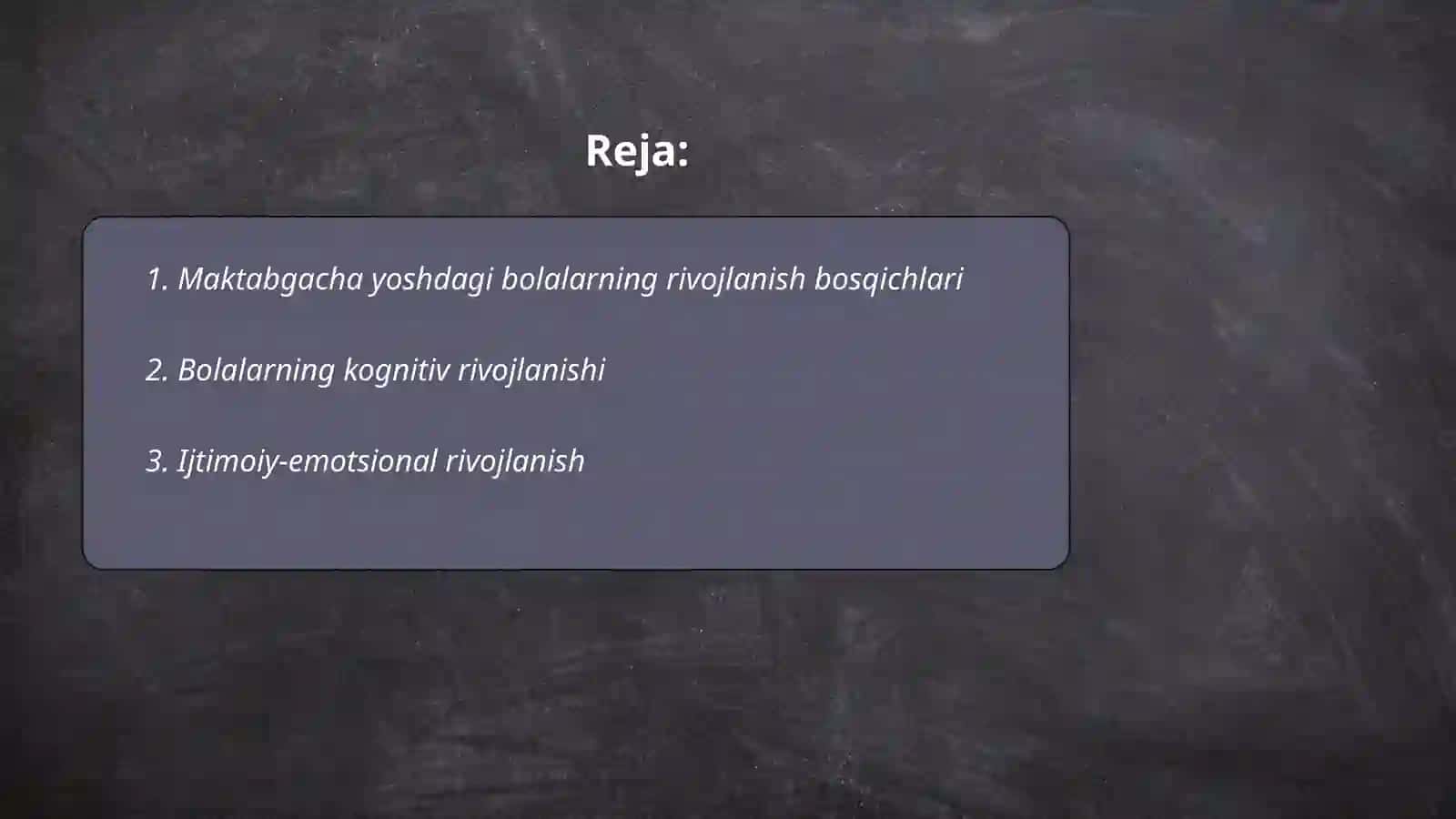 Maktabgacha yoshdagi bolalar psixalogiyasi 2