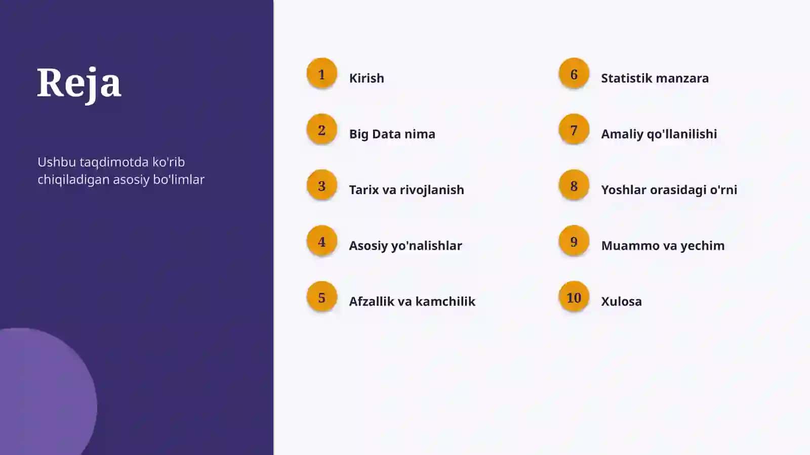 Big Data Asoslari va Tushunchasi 2
