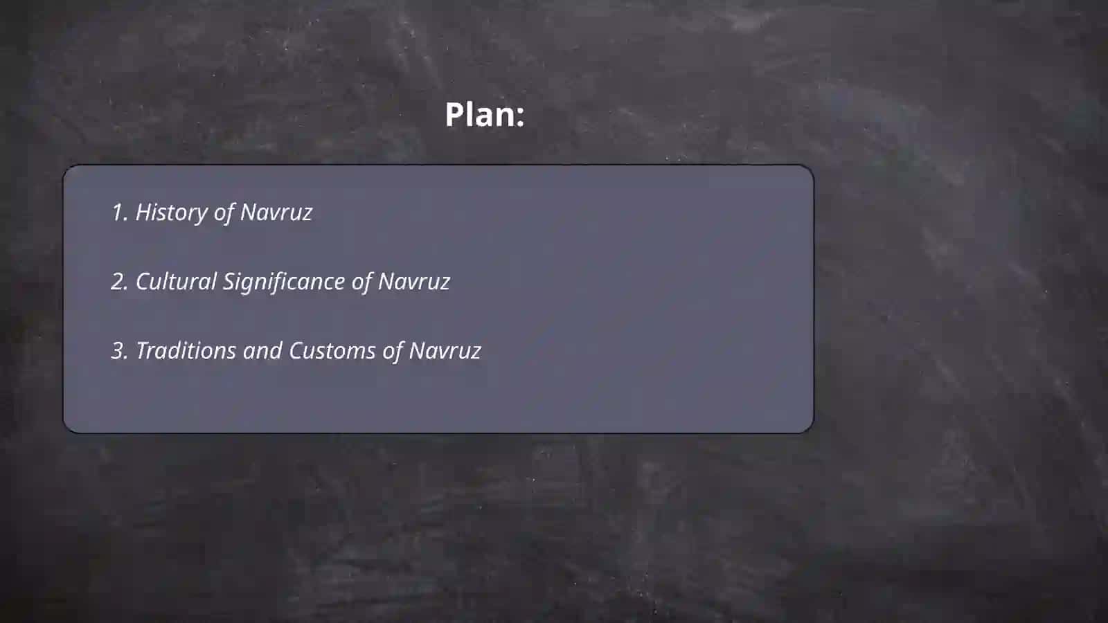 Navruz Holiday 2