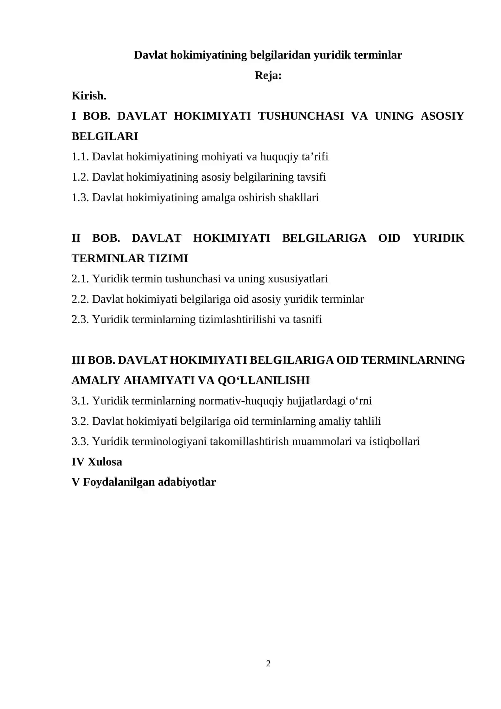 Davlat hokimiyatining belgilaridan yuridik terminlar 2