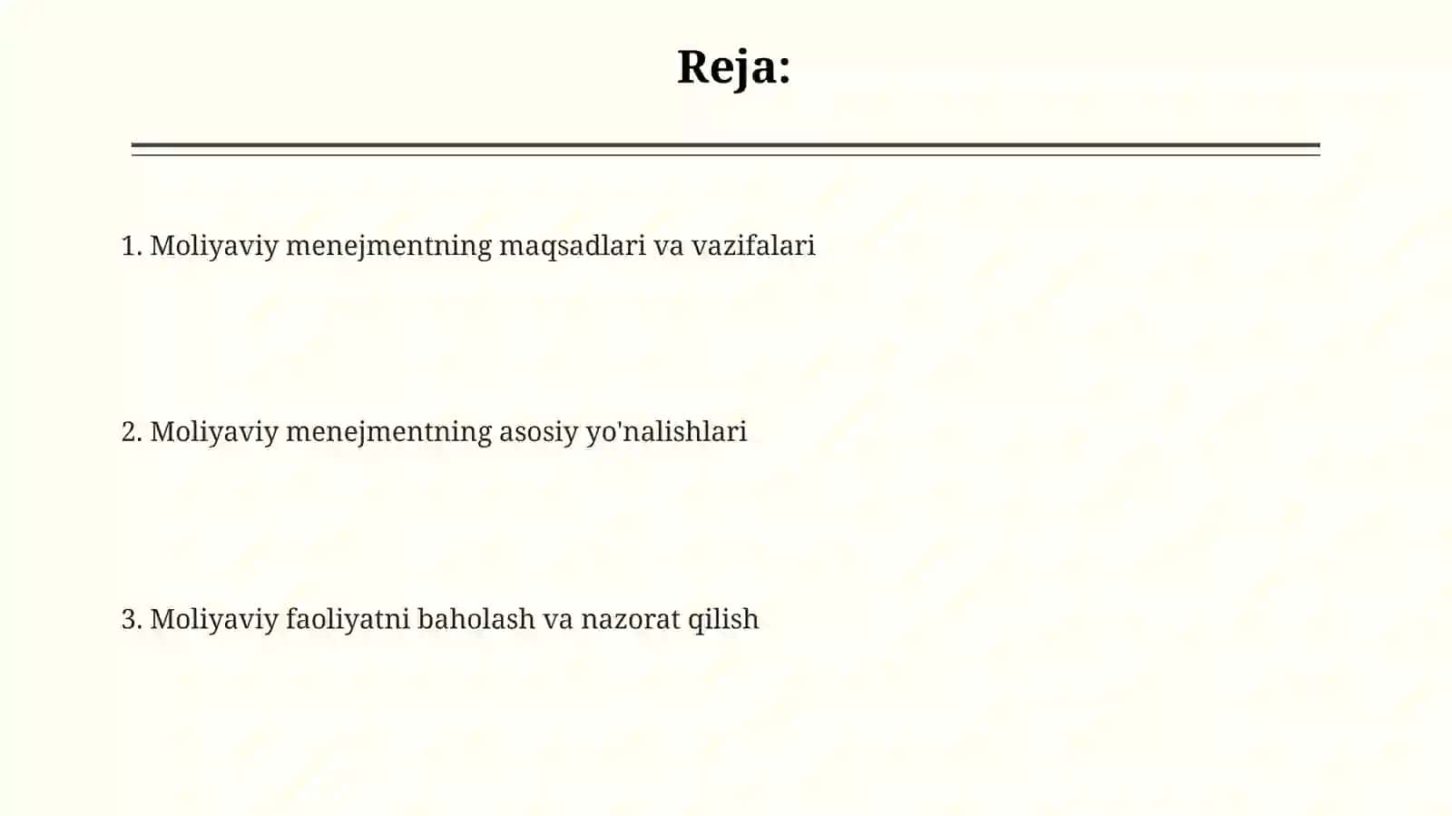 Moliyaviy menijmentning maqsadi vavazifalari 2