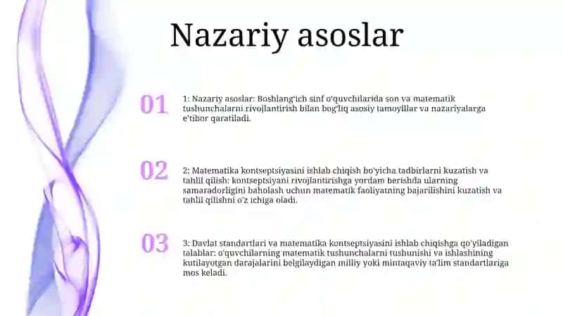 Elementar Matematik Tasavvurlarni Shakllantirish MashgʻUloti 2