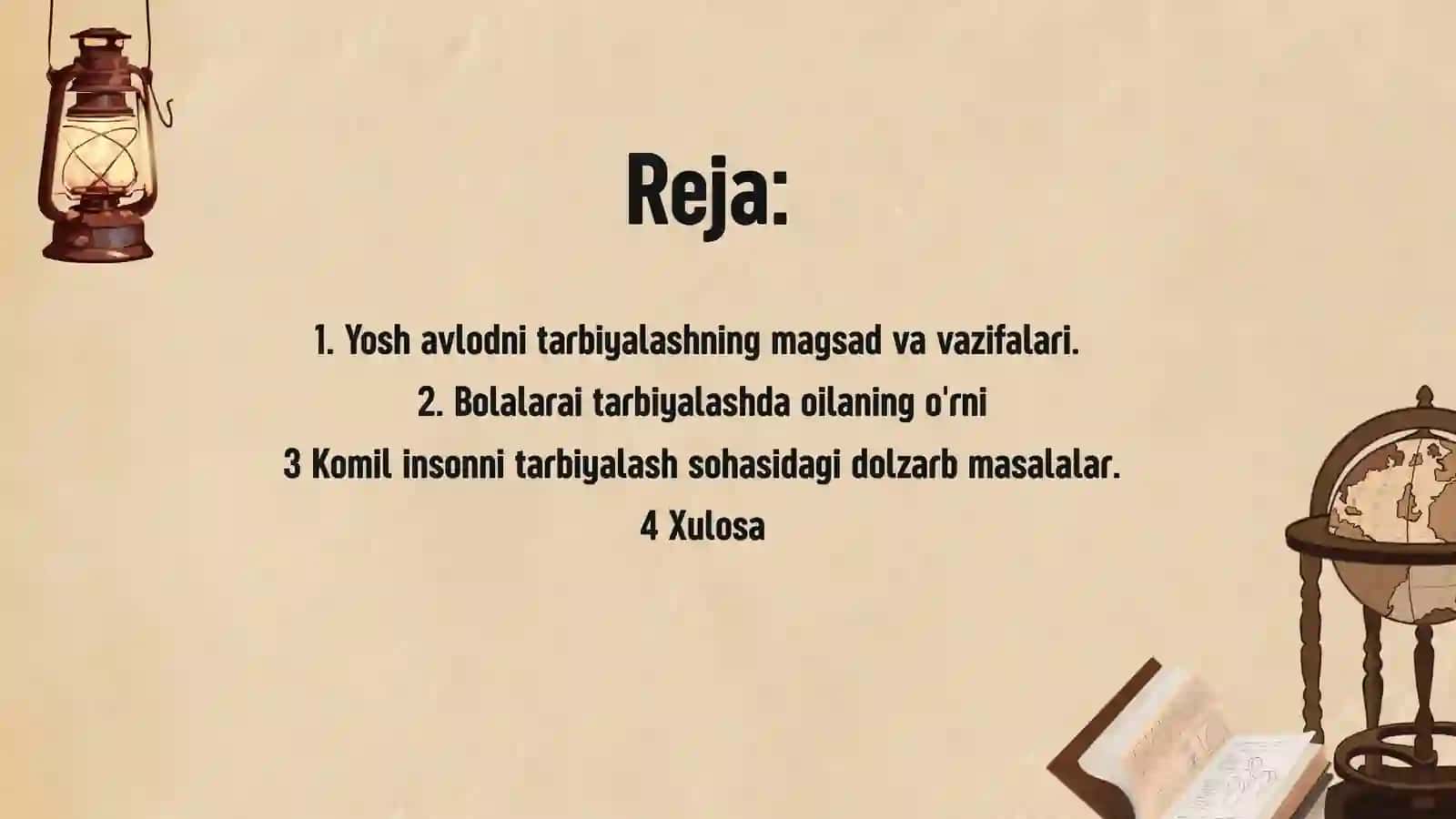 Oilada tarbiya asoslari 2