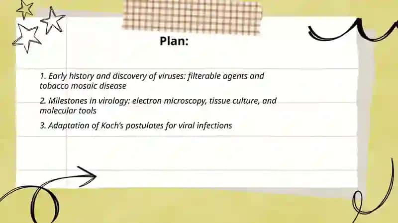 The history of the development of virology 2