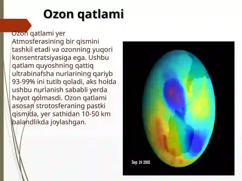 Ozon qatlami 2