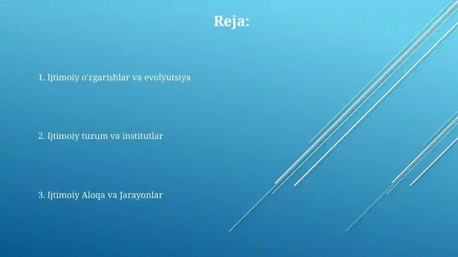 Jamiyatsotsialtizimsifatida 2