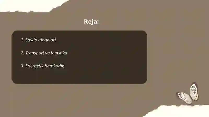 Savdo aloqalari 2