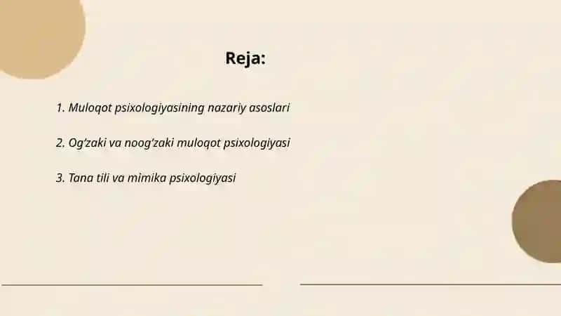 Muloqot pisixologiyasi 2