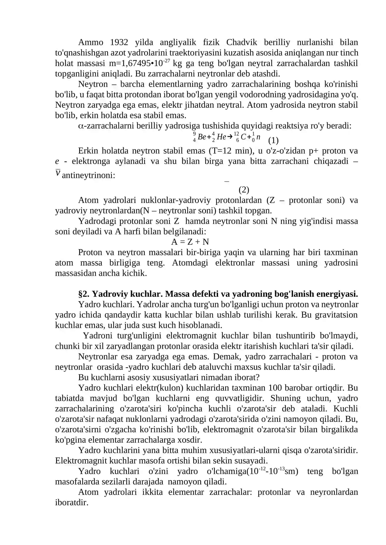 Yadro fizikasi 2