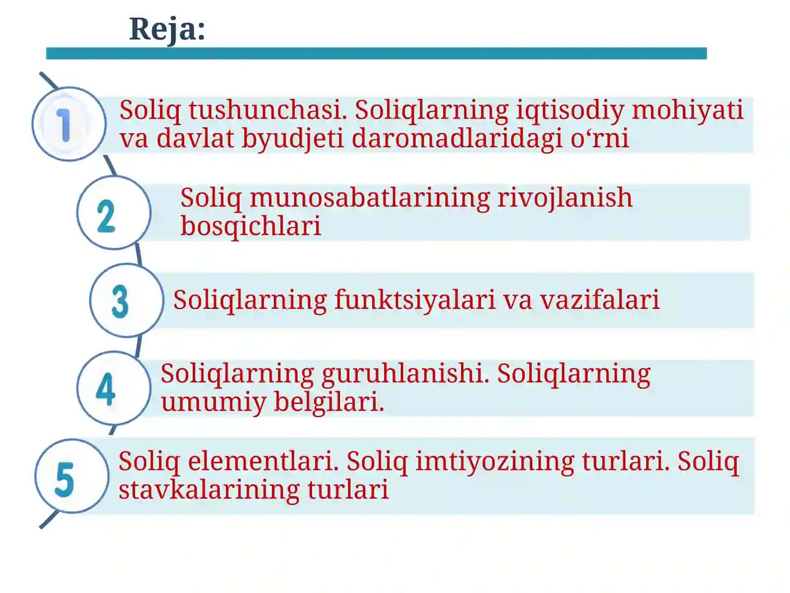 Soliqlarning iqtisodiy mohiyati 2