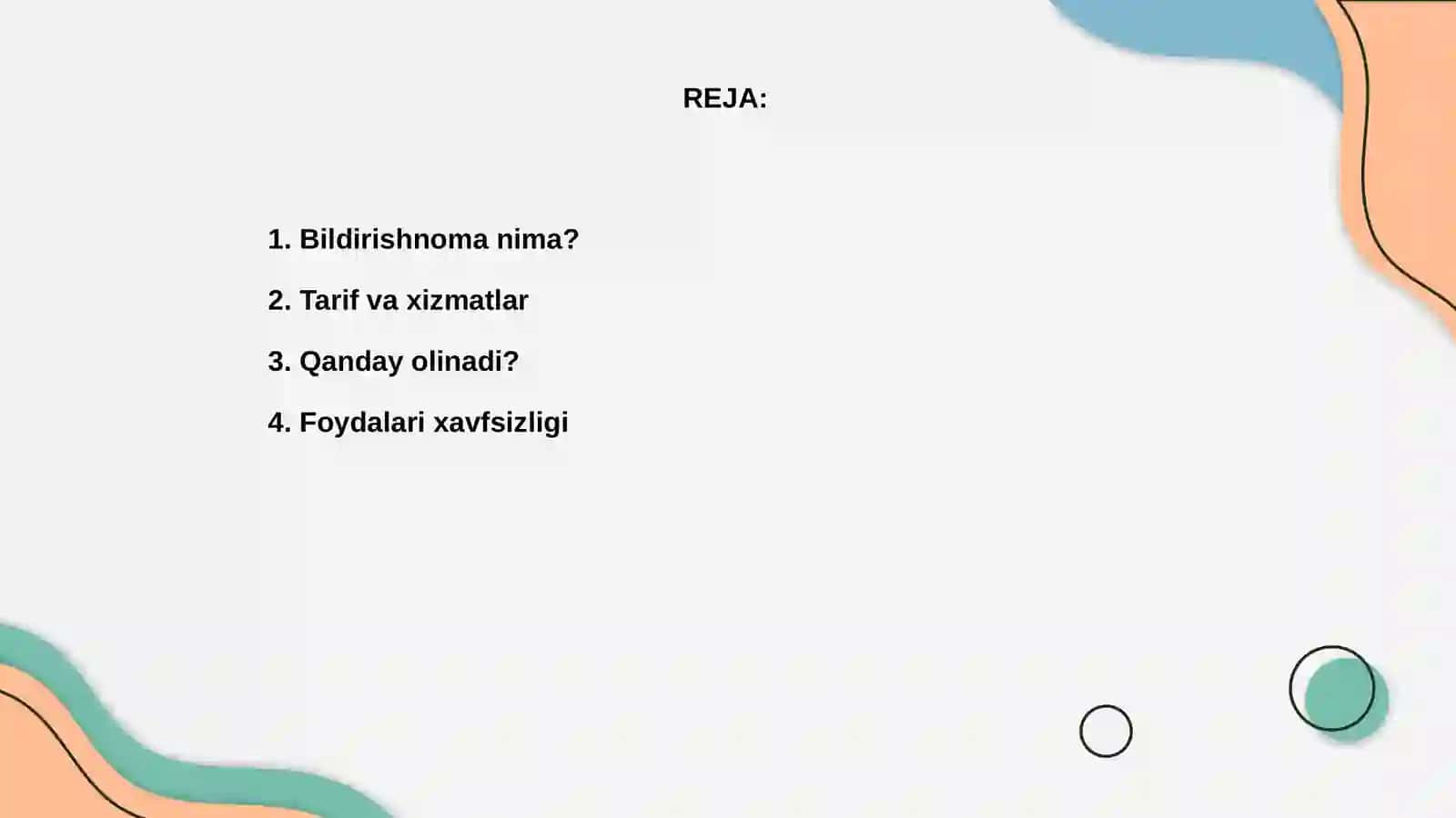 Bildirishnoma 2