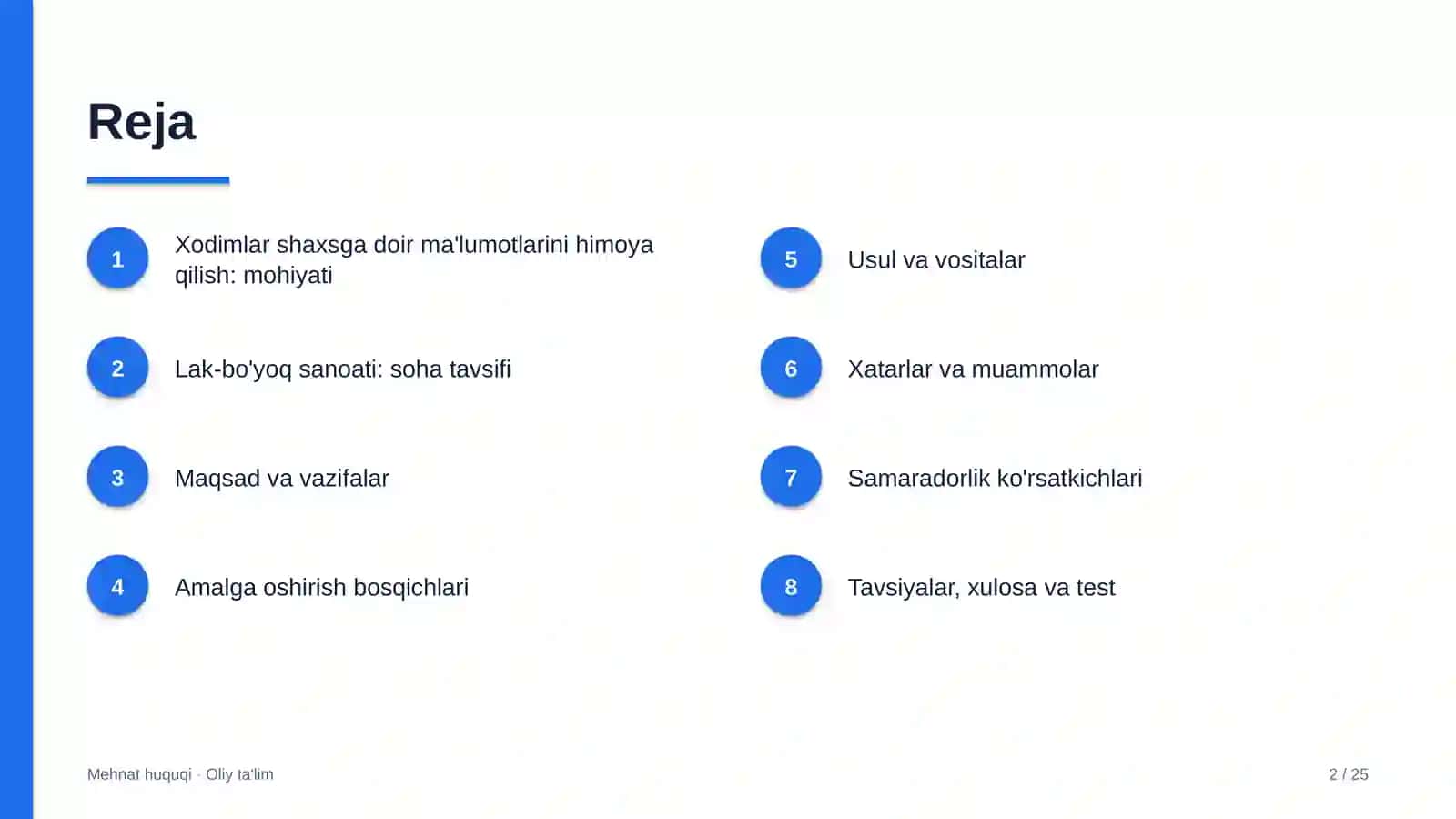 Lak-bo'yoq sanoatida xodimlarning shaxsga doir ma'lumotlarini himoya qilish 2
