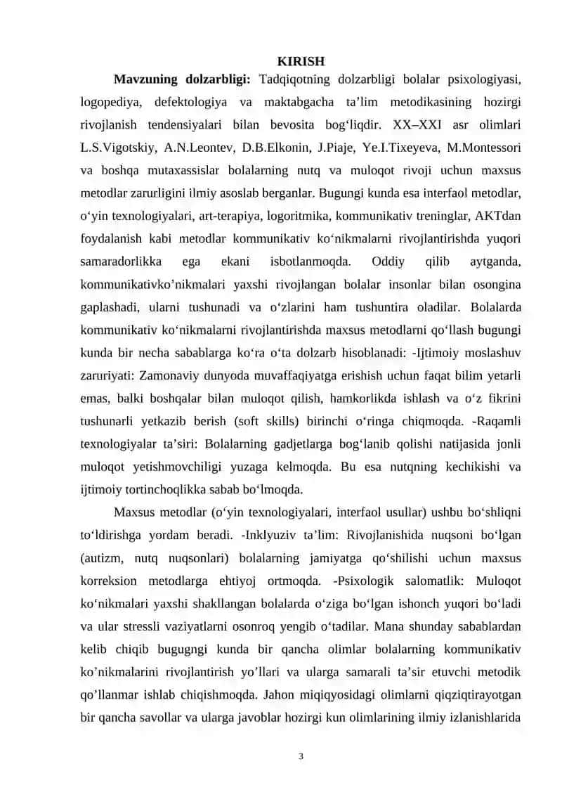 Bolalarning kommunikativ ko'nikmalarini rivojlantirishda maxsus metodlar 2