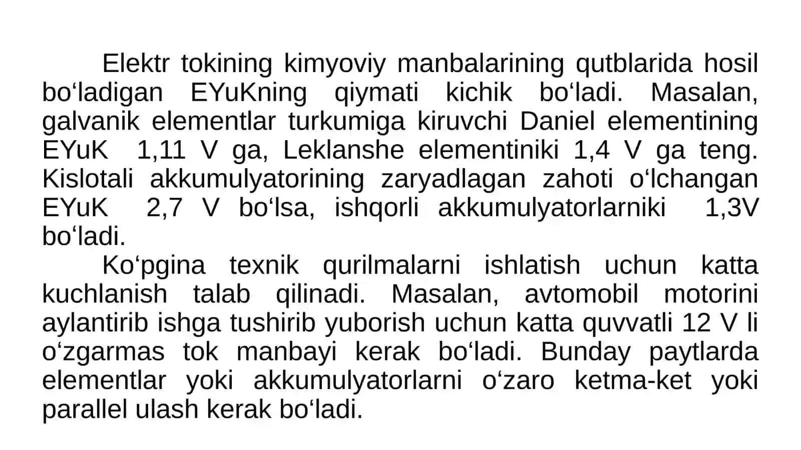 Elektr tok manbalari 2