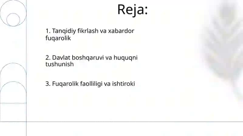 Fuqarolik tarbiyasi 2