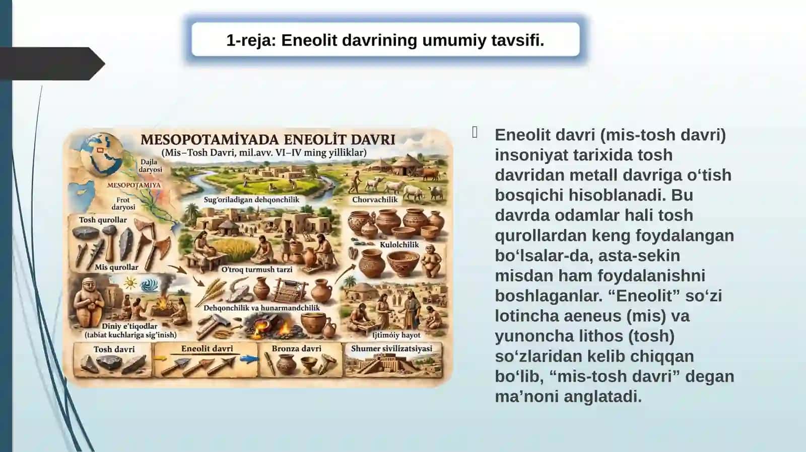 Mesopotamiyaning eneolit davri arxeologiyasi 2