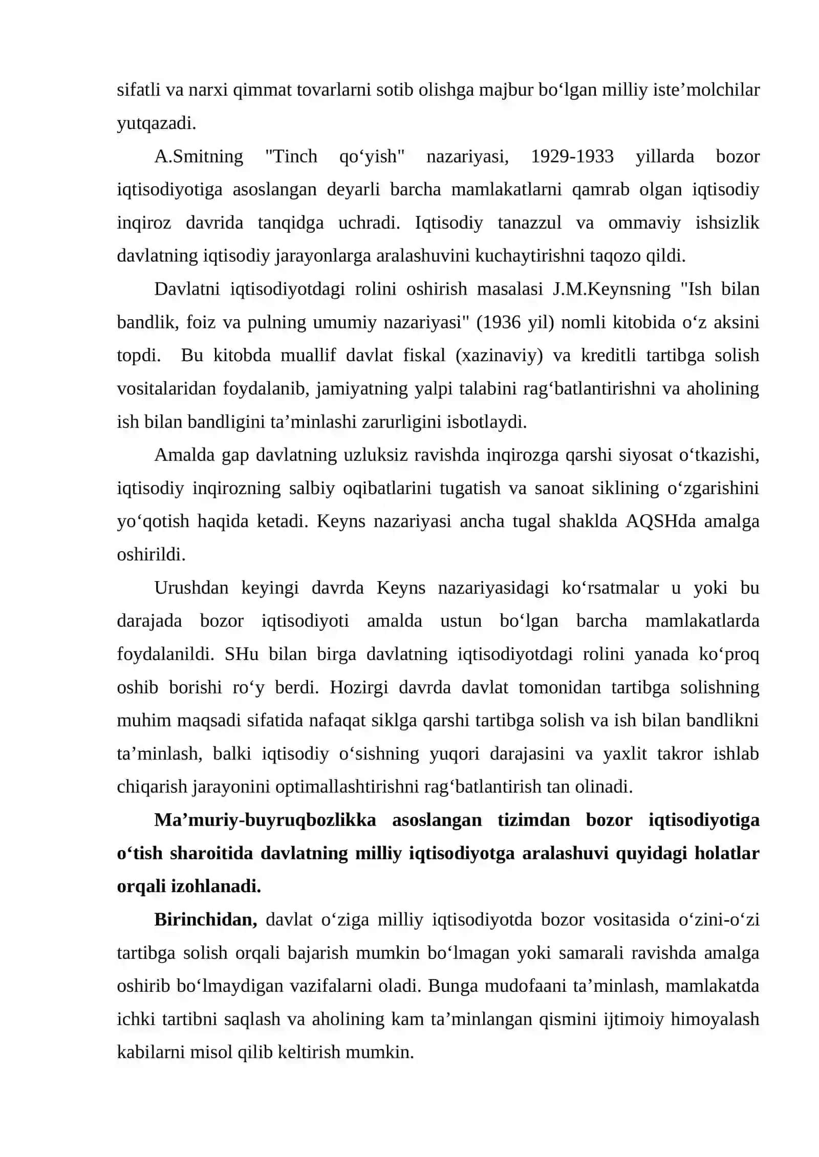 DAVLATNING IqTISODIY SIYOSATI 2