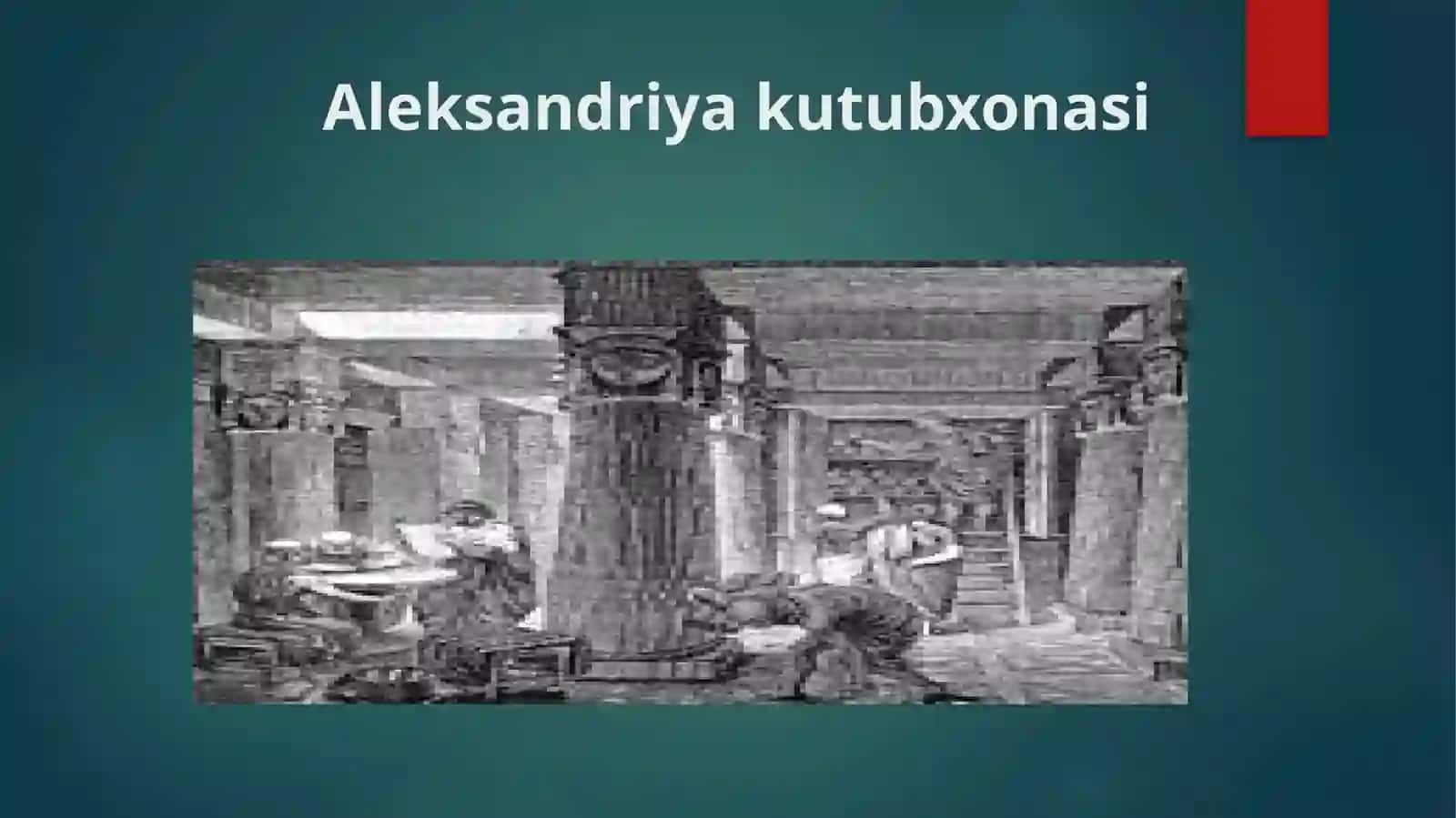 Aleksandriya Kutubxonasi 2