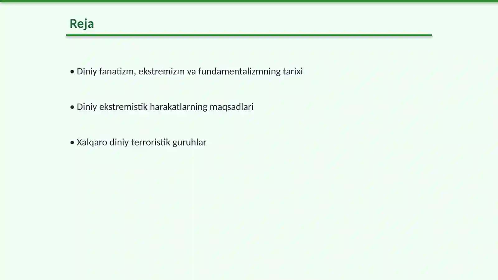 Diniy fanatizm, ekstremizm va fundamentalizmning tarixi 2