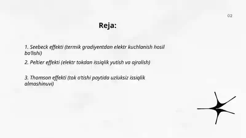 Termoelektirek hodisalar 2
