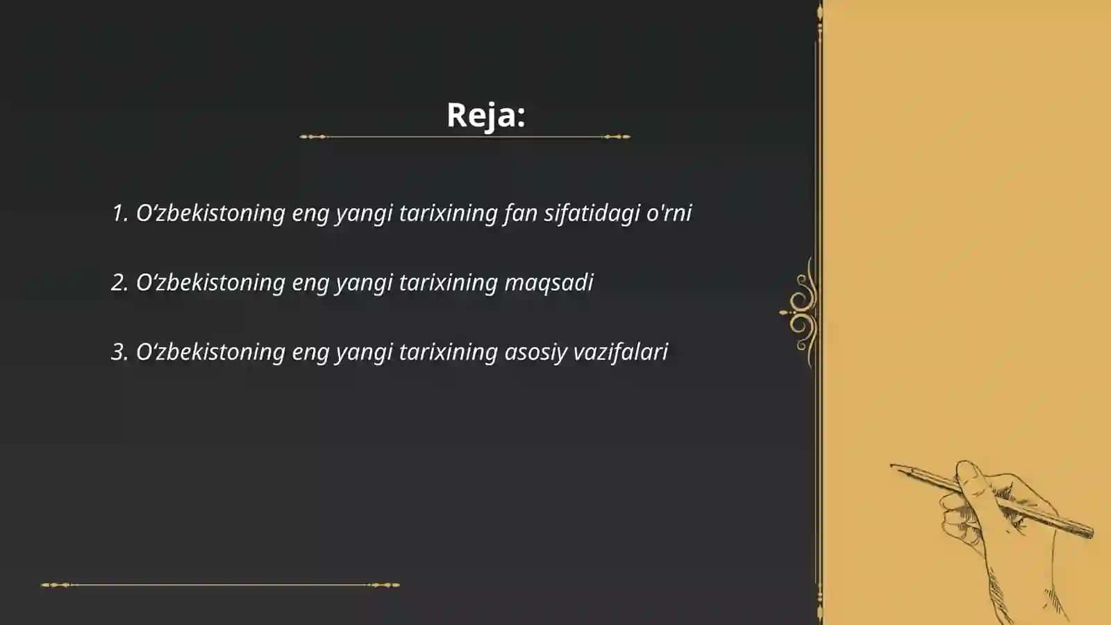Oʻzbekistoning eng yangi tarixi 2
