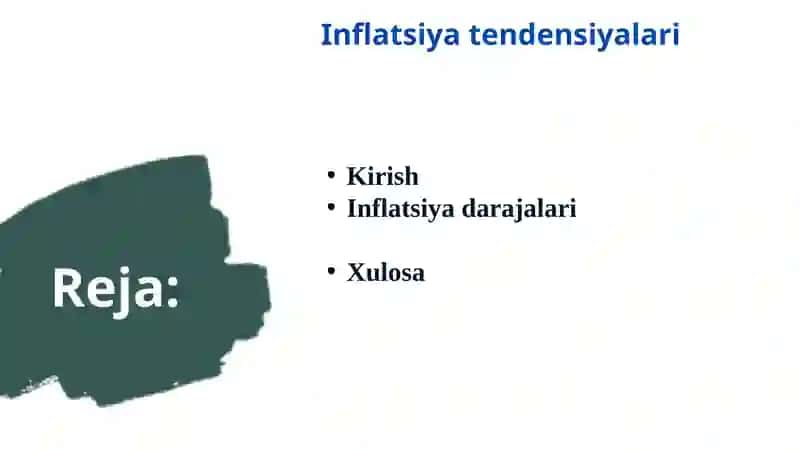 Inflatsiya Tendensiyalari 2
