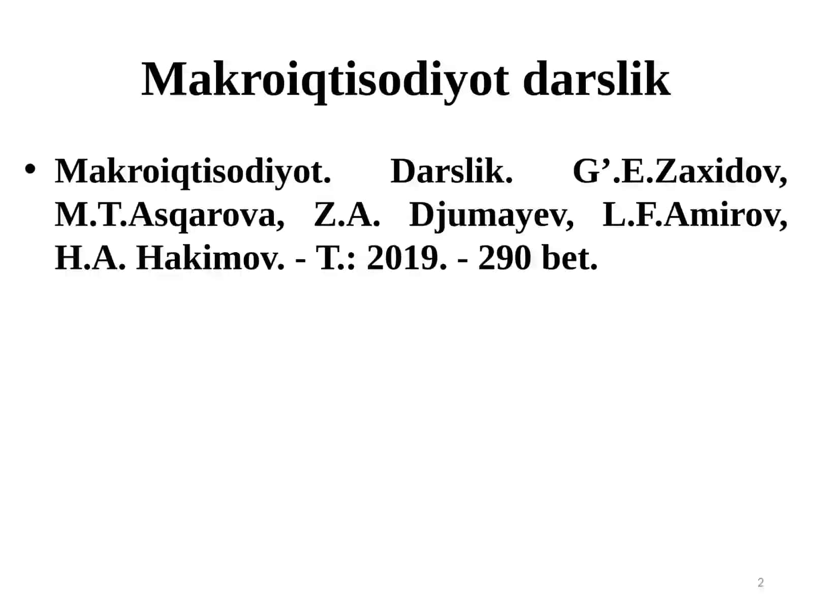Makroiqtisodiyotdarslik 2