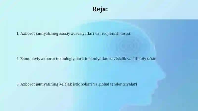 Axborotlashganjamiyatvauningistiqbollari 2