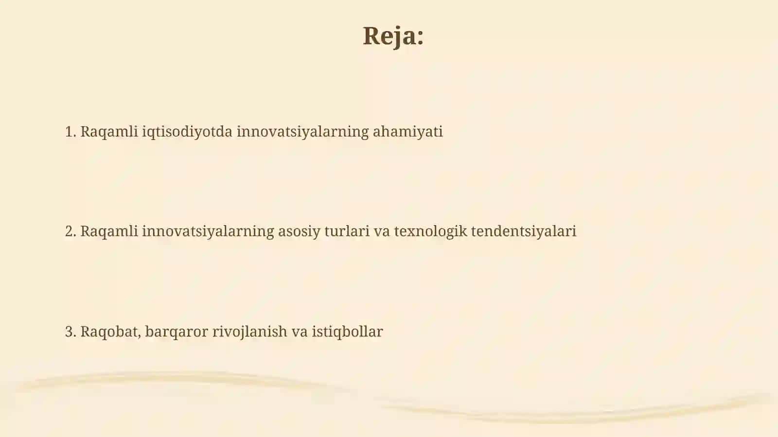 Raqamli iqtisodiyot sharoitida innovatsiyalar 2