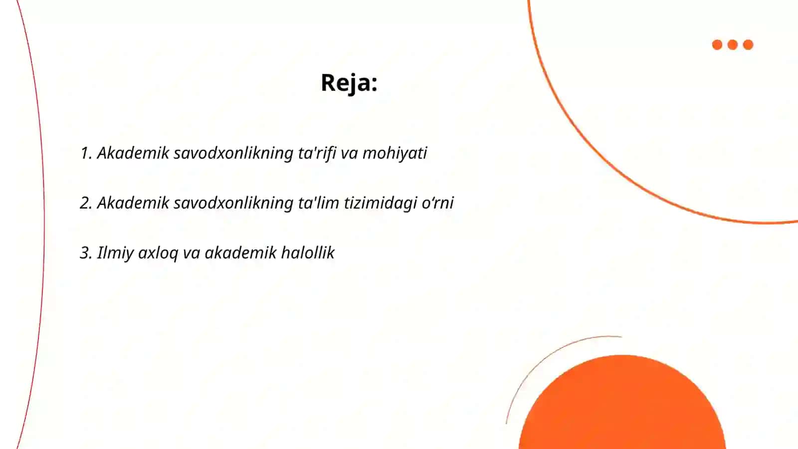 Akademik Savodxonlik va uning o‘rni 2