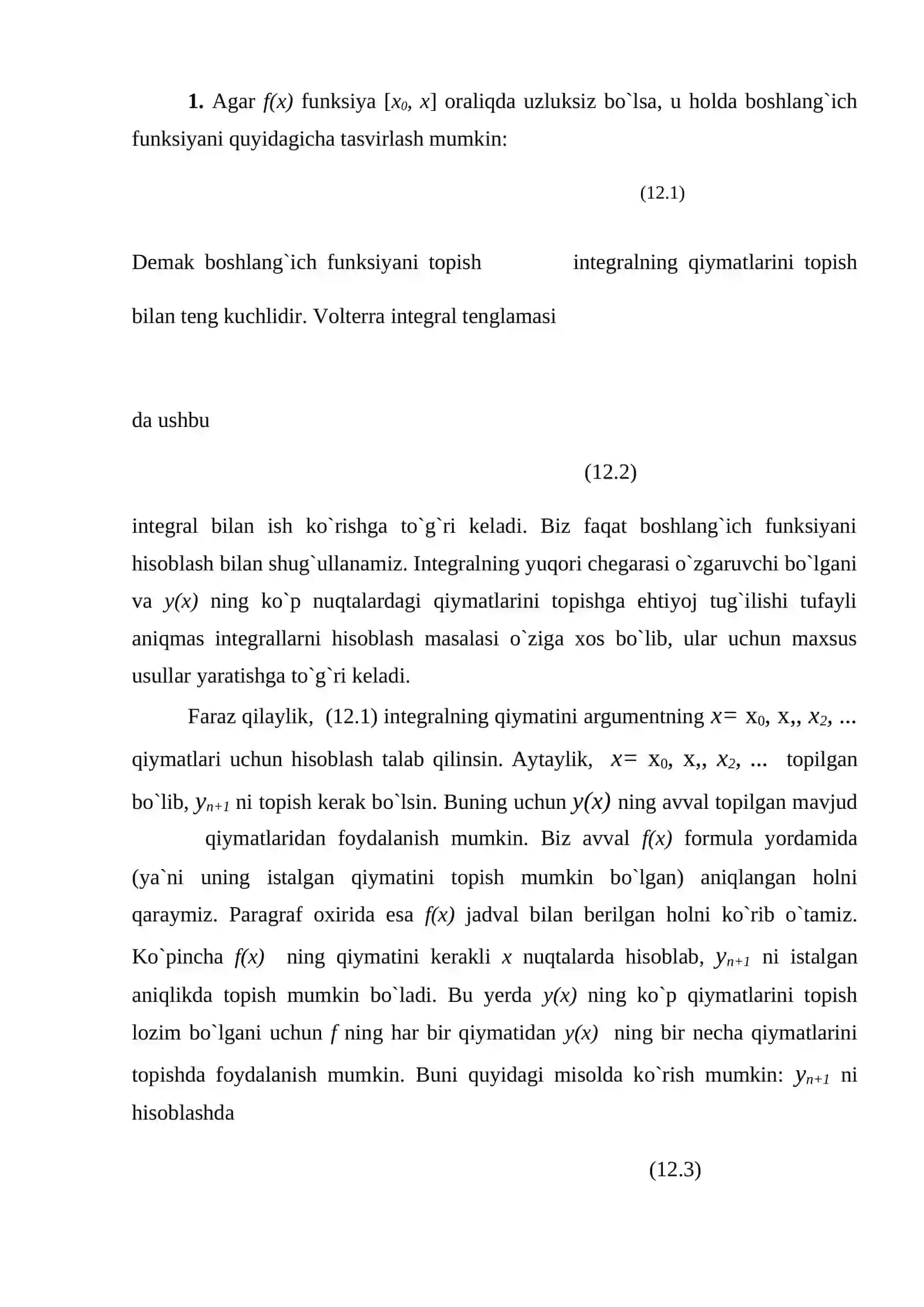 Sodda aniqmas integrallarni hisoblash 2