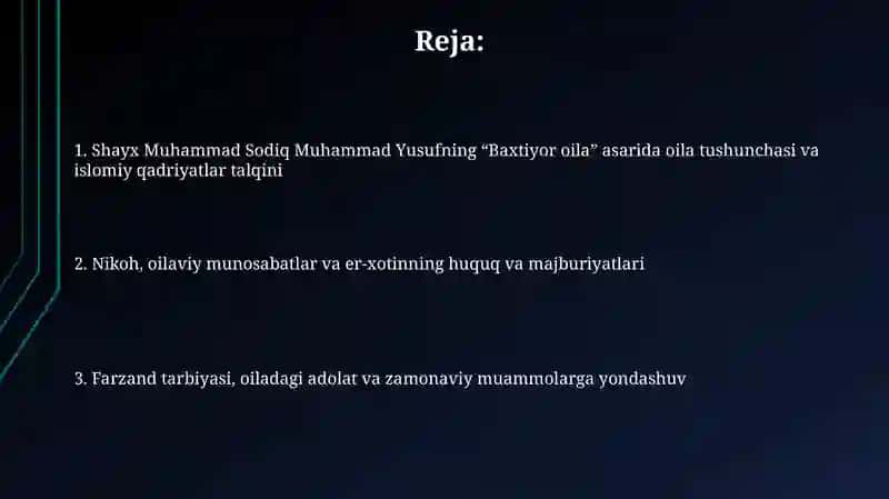 Baxtiyor oila 2