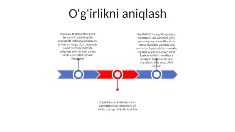 O'g'irlikni aniqlash 2