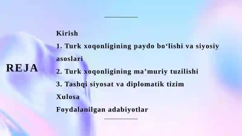 Turk xoqonligi va uning ma’muriy tuzilishi 2