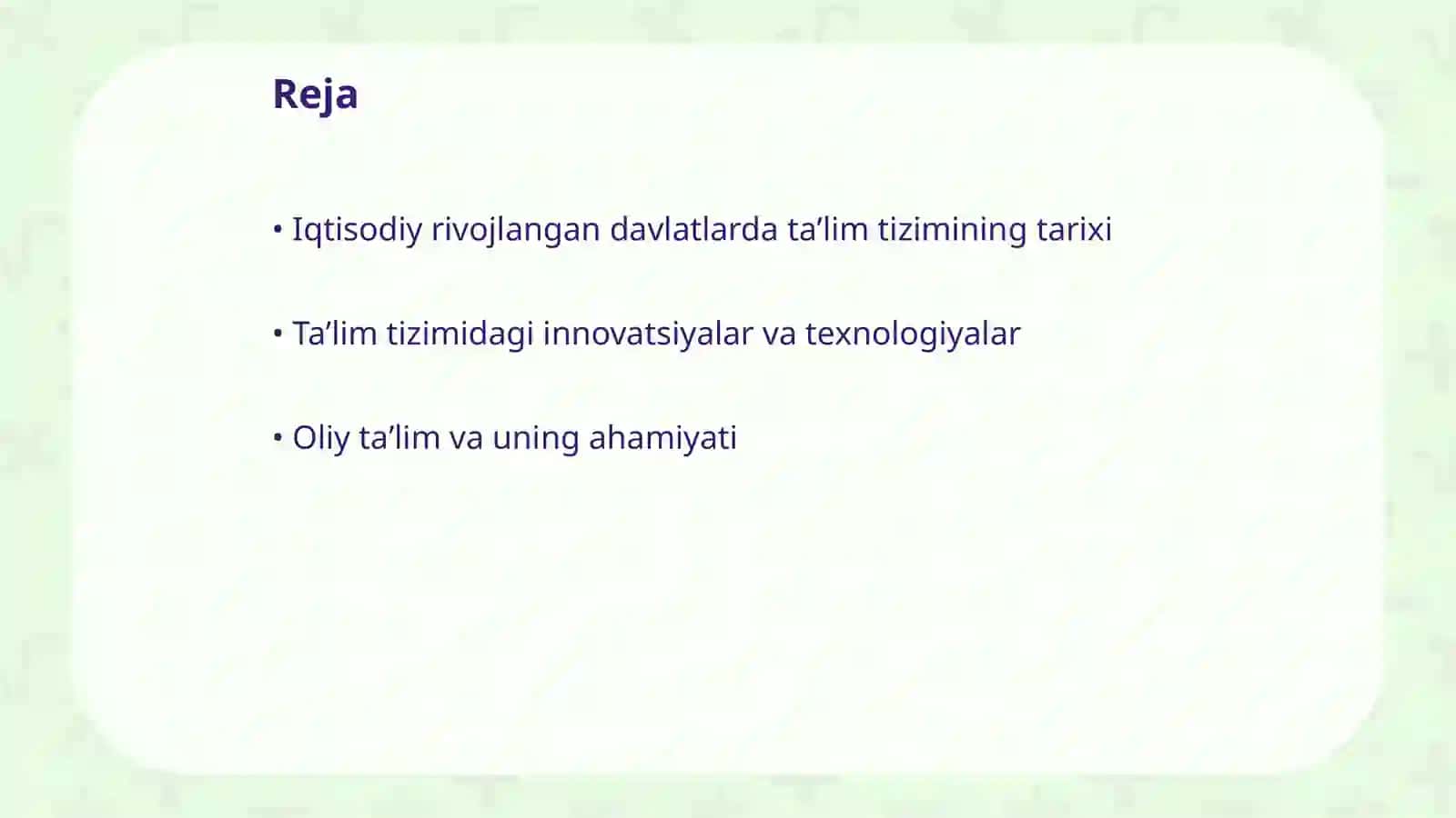 Iqtisodiy rivojlangan davlatlarda taʼlim tizimi 2