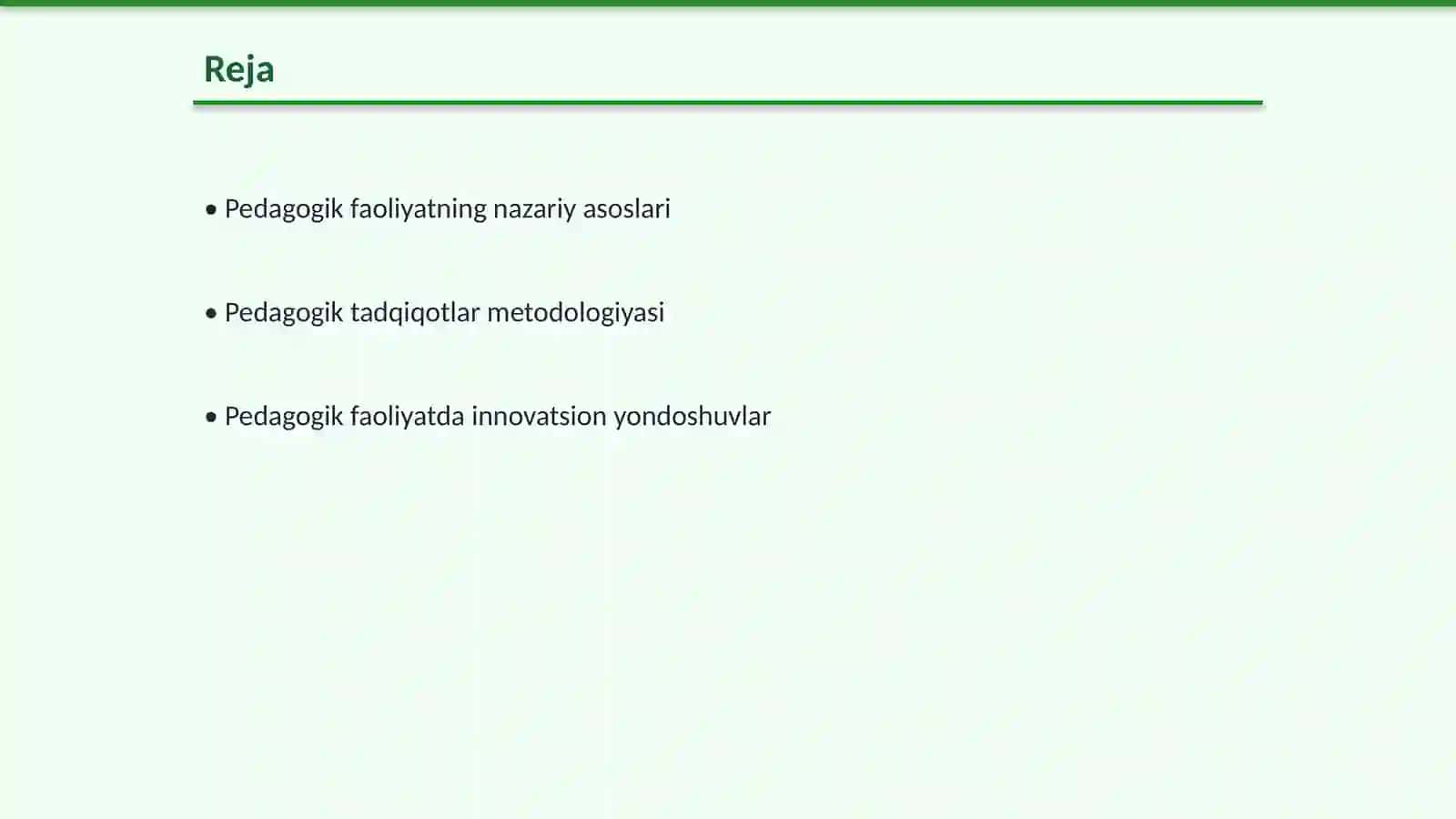 Pedagogik faoliyatni ilmiy tashkil etish 2