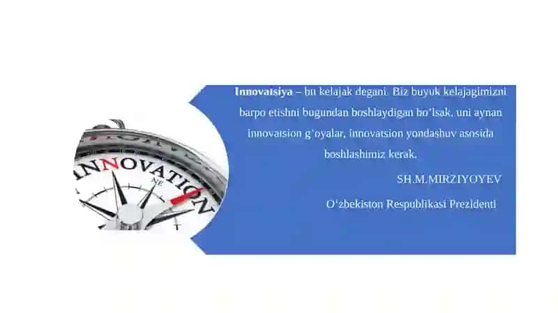 “INNOVATSION IQTISODIYOT” FANIGA KIRISH 2