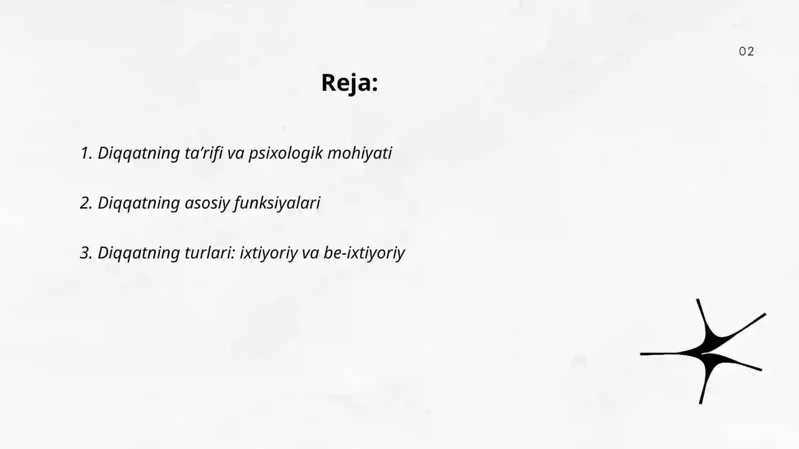 Diqqat haqida tushuncha va uning turlari 2
