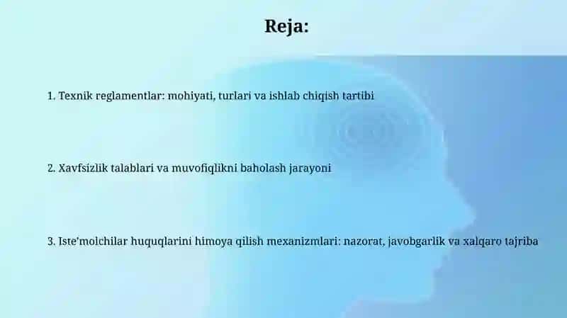 Texnik reglamentlar: mohiyati, turlari va ishlab chiqish tartibi 2