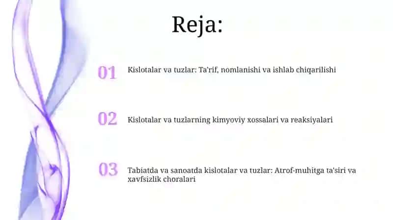 Kislotalar va tuzlar 2