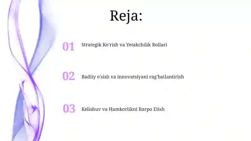 Sinf rahbari ishini rejalashtirish usullari 2