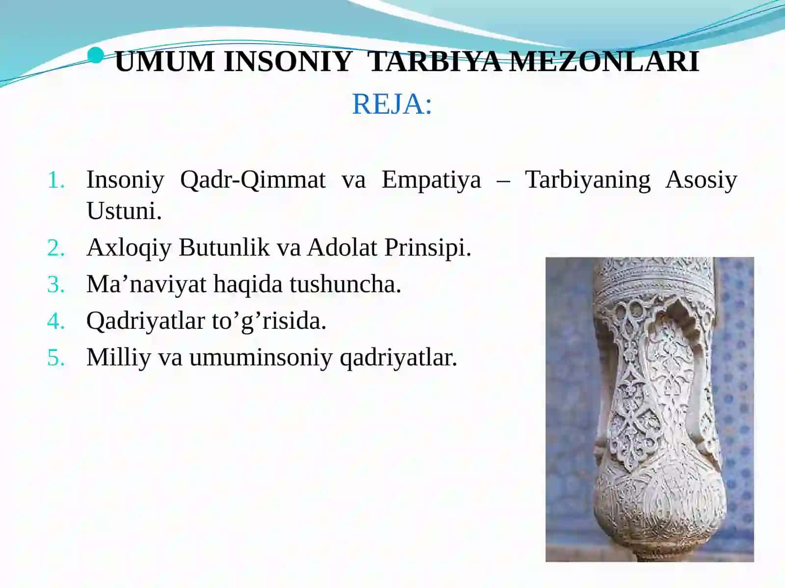 TARBIYAVIY ISHLAR METODIKASI 2