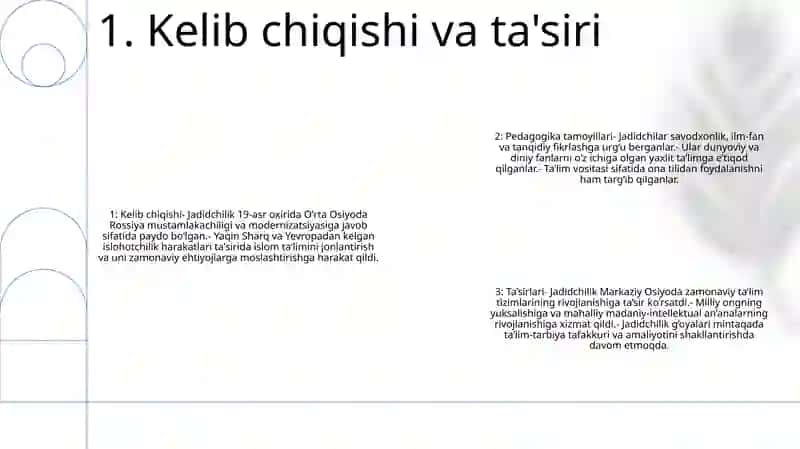 OʻRta Osiyo Jadidlarining Pedagogik Qarashlari 2