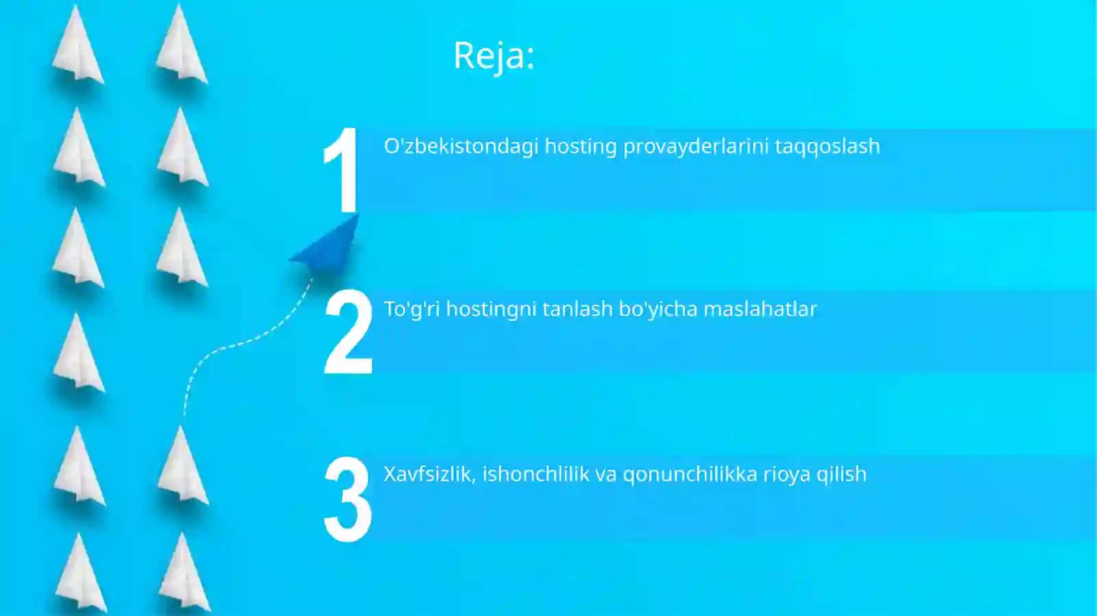 Hosting xizmatini tanlash O'zbekistonda 2
